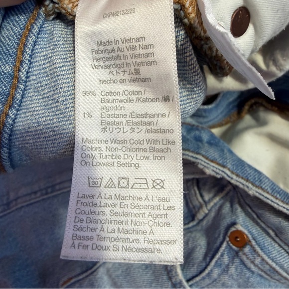 Madewell The Curvy Perfect Vintage Wide-Leg Crop Jean Size 31 - Picture 9 of 12